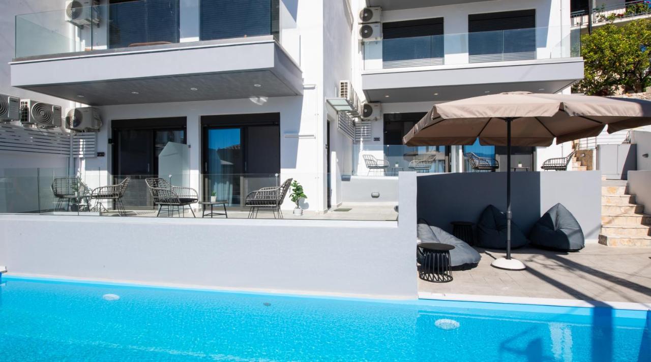 Clelia'S And Dione'S Design Studios Swimming Pool Nikiana Dış mekan fotoğraf