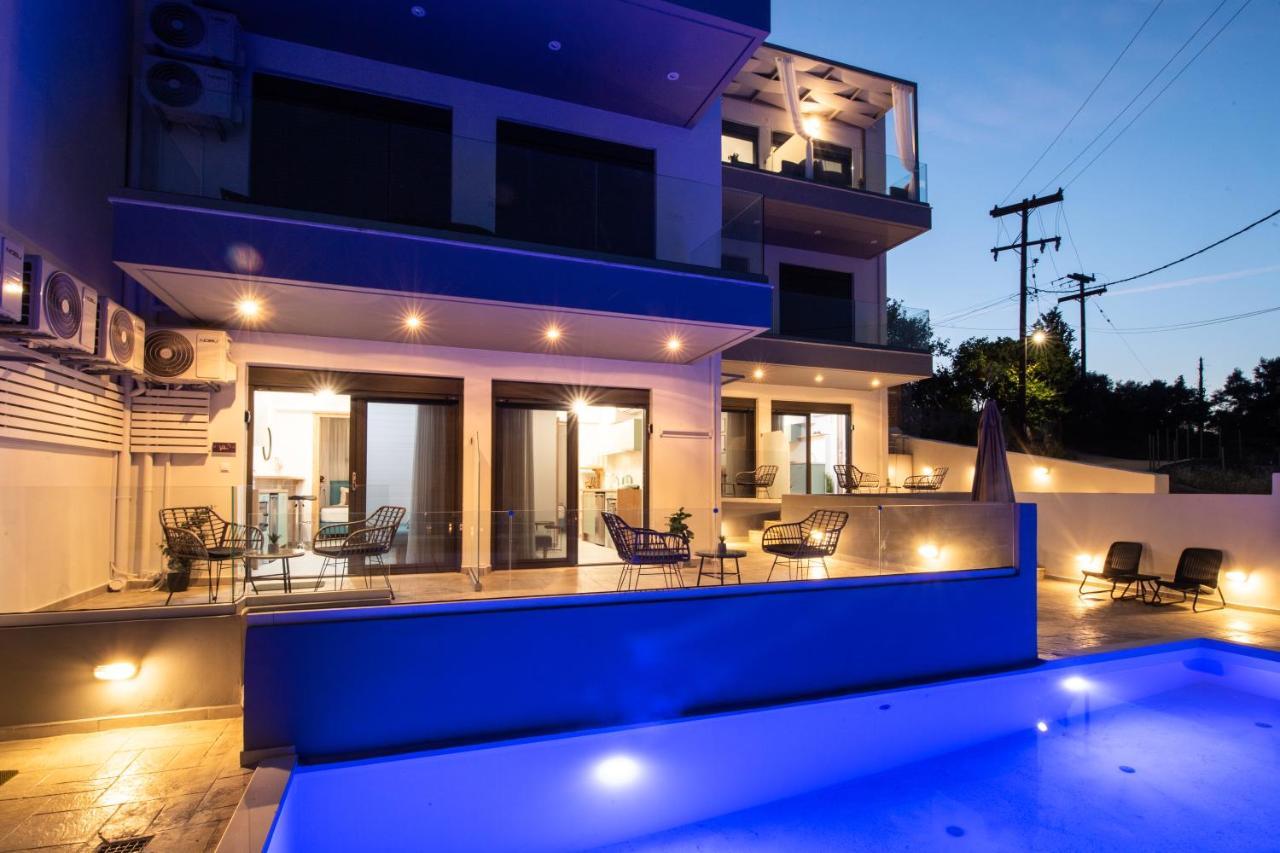 Clelia'S And Dione'S Design Studios Swimming Pool Nikiana Dış mekan fotoğraf