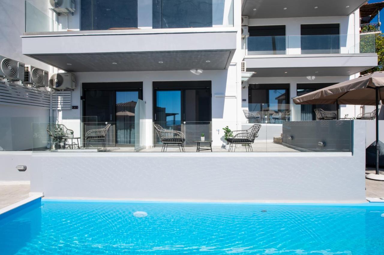 Clelia'S And Dione'S Design Studios Swimming Pool Nikiana Dış mekan fotoğraf